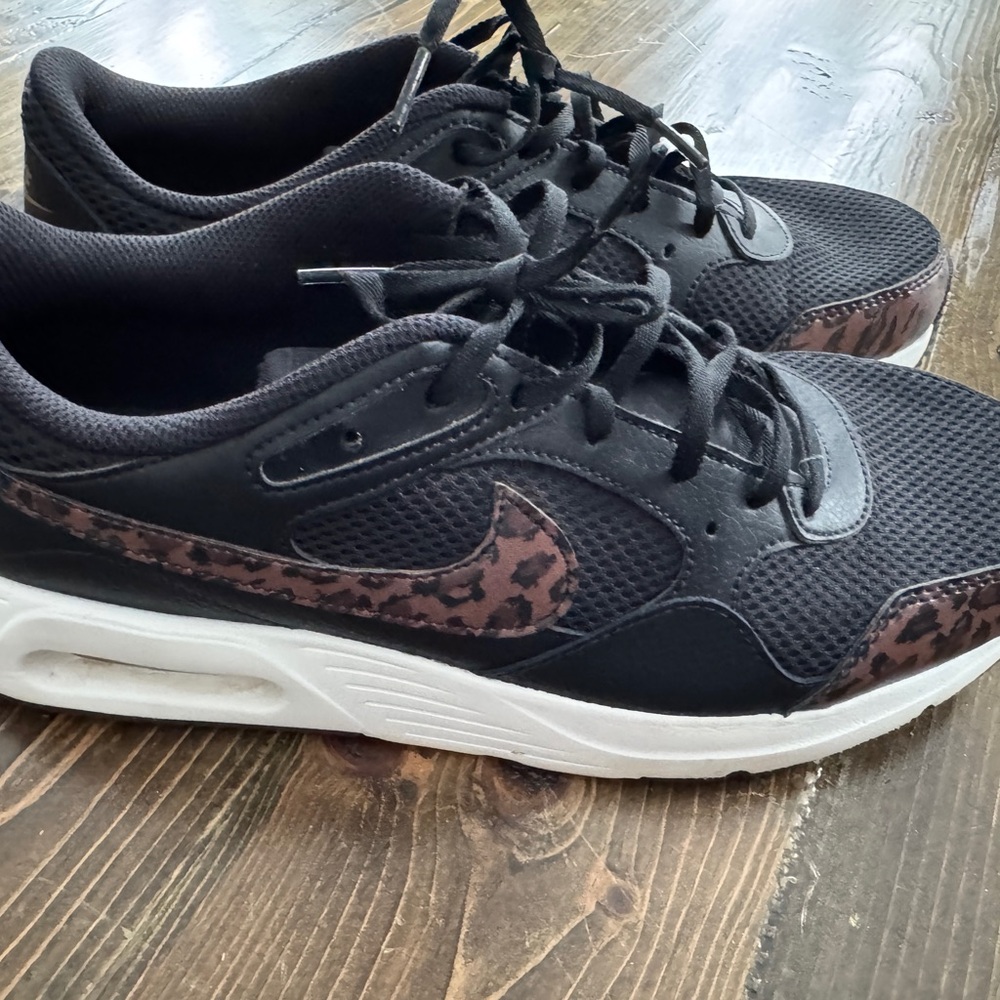 Leopard Nike Air Black Women's Sneakers